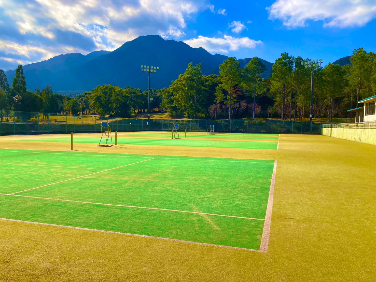 健康の森公園テニスコート