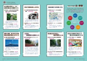 町報やくしま令和4年4月号2～3ページ
