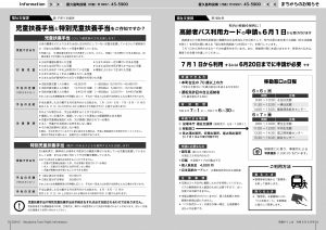 町報やくしま令和6年5月号8～9ページ